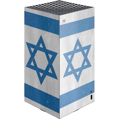 Israel Flag Distressed XBox Series X Digital Edition Console Skin